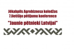 7. Lietišķo pētījumu konference