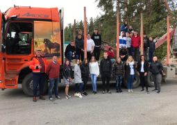 Mācību ekskursija topošajiem loģistikas darbiniekiem