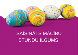 Mācību stundu ilgums pirmssvētku dienā